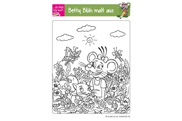 Betty Blüh Ausmalbild 1 26